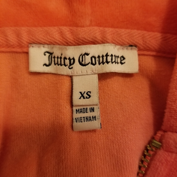 Juicy Couture Velour Jeweled logo Jacket - Picture 6 of 7